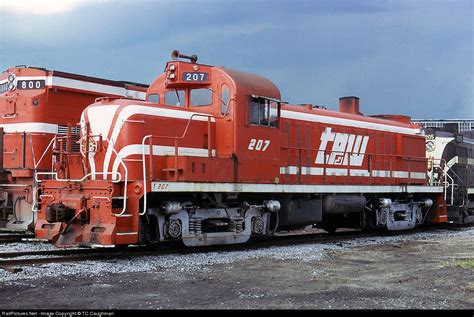 TPW 207 Toledo Peoria Western Alco RS 3 At E Peoria Illinois By TC