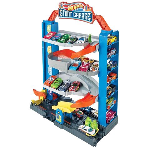 Pista De Juguete Stunt Garage Hot Wheels Sears
