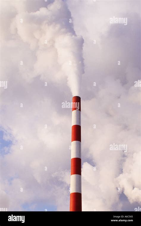 Industrial Smoke Stack Stock Photo Alamy