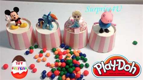 Peppa Pig Mickey Mouse Toys Play Doh Dippin Dots Play Doh My Little