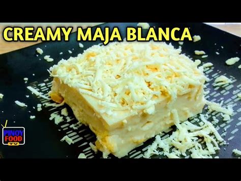 Maja Blanca With Cheese