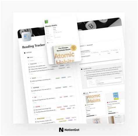 10+ Best and Free Notion Templates for Book Lovers and Reading List