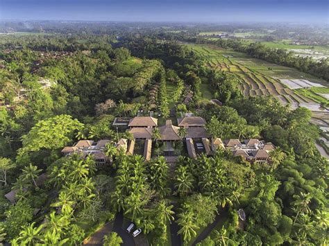 Maya Ubud Resort & Spa, Bali - Skysight Aerial Imaging