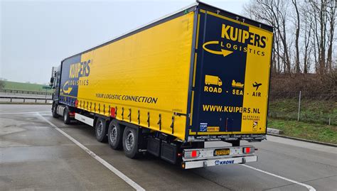 Transport Online Tien Nieuwe Krone Trailers Voor Kuipers Logistics