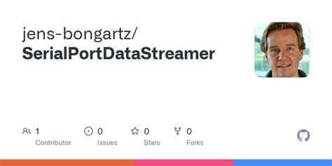 Github Jens Bongartz Serialportdatastreamer