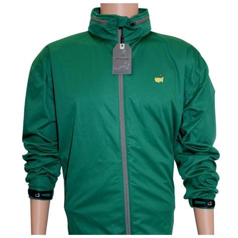 Masters Green Full Zip Rain Jacket with Hood