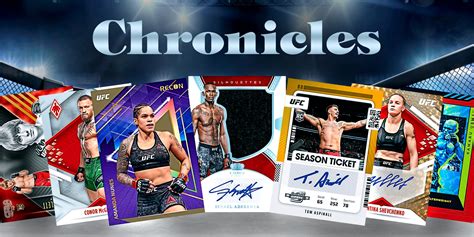 Panini Chronicles Ufc Trading Cards Checklist