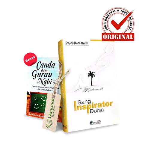 Jual Original Buku Muhammad Sang Inspirator Dunia Karya Dr Aidh Al