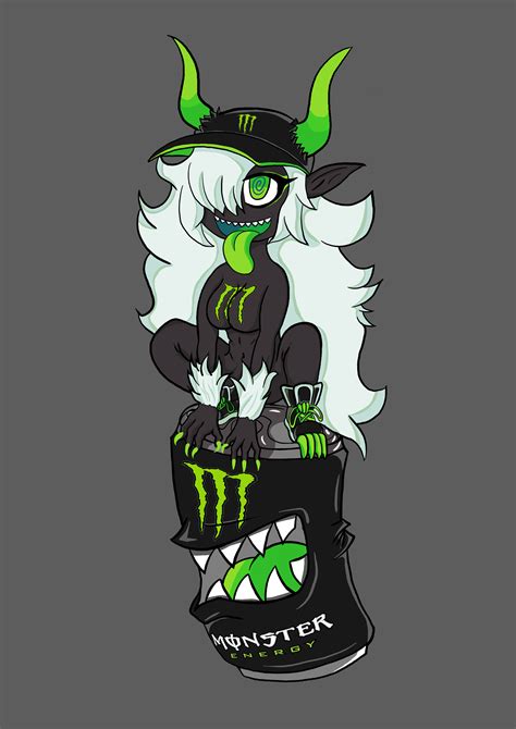 fan art :MONSTER ENERGY CHAN by OSOHULKI on Newgrounds