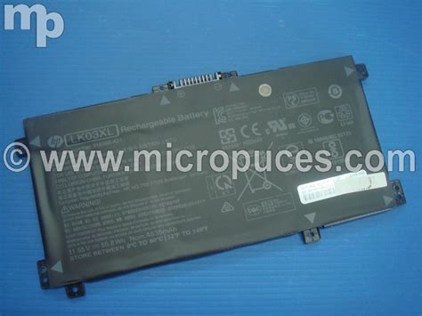 Batterie Lk Xl Pour Hp Envy Ab Et Zbook G Lk Xl