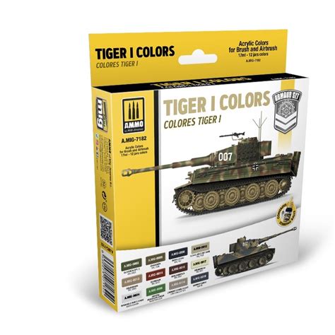 Mig Ammo A Mig Tiger I Colors Set Snm Stuff