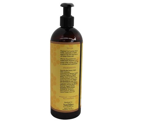 Naked Bee Shower Gel Coconut Honey Wilson S Garden Center