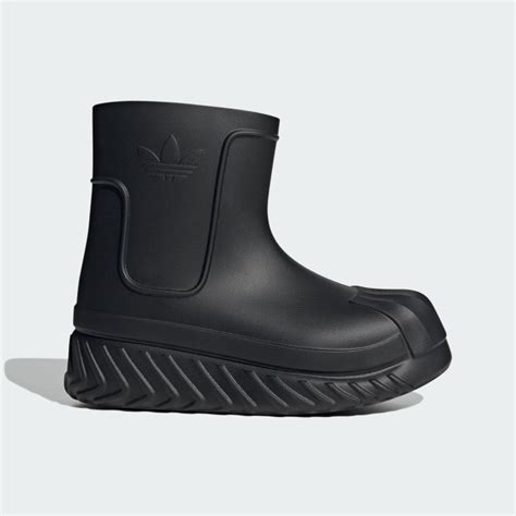 adidas AdiFOM Superstar Boot Shoes - Black | Free Shipping with adiClub ...