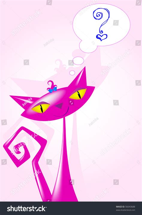 Pink Pussy Stock Vector Illustration Shutterstock