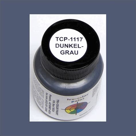 Kriegsmarine RAL 7037 DUNKELGRAU Dark Gray 1 Oz Bottle Airbrush Ready