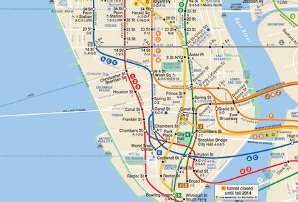 New York New Jersey Subway Map - Angie Bobette