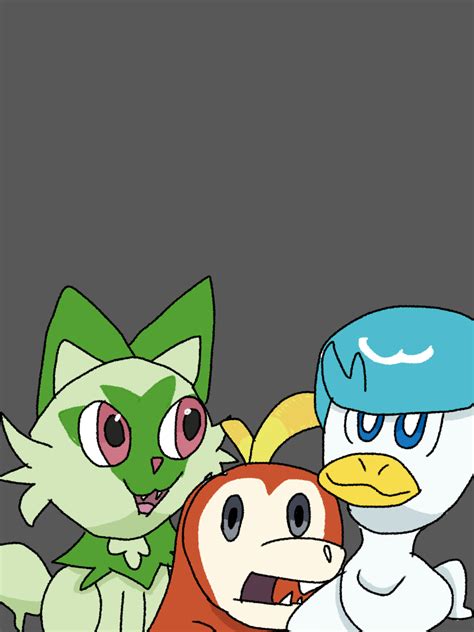 Gen 9 starters by Kaykaythe1 on DeviantArt