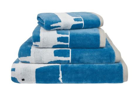 Buy Scion Mr Fox Large Towels Denim Maison White