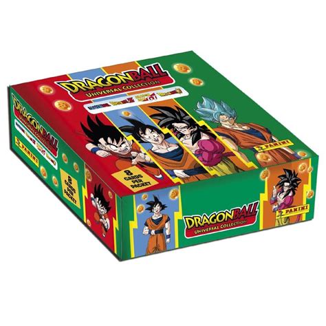 Jeu De Cartes Panini Dragon Ball Universal Trading Cards Bo Te De