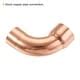 7 8 Inch ID 90 Degrees Elbow Copper Pipe Fitting Short Turn Brazing