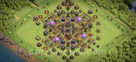 Farming Base Th10 With Link Anti 3 Stars Clash Of Clans Town Hall Level 10 Base Copy 209