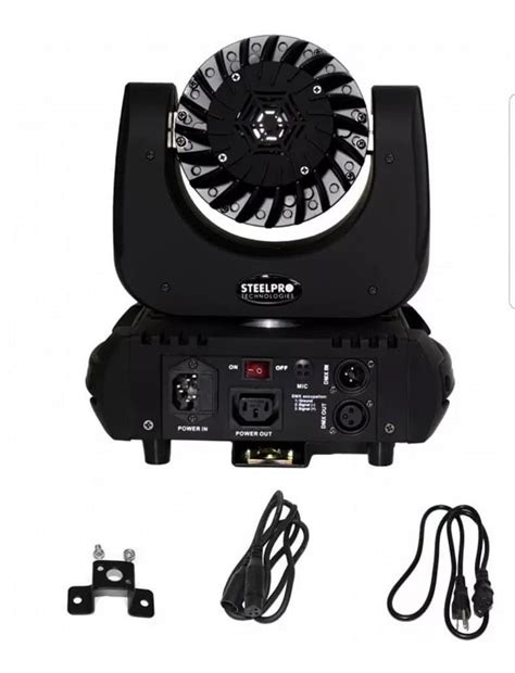 Cabeza Movil Beam 90w Led 8 Colores Dmx Steelpro Envío gratis