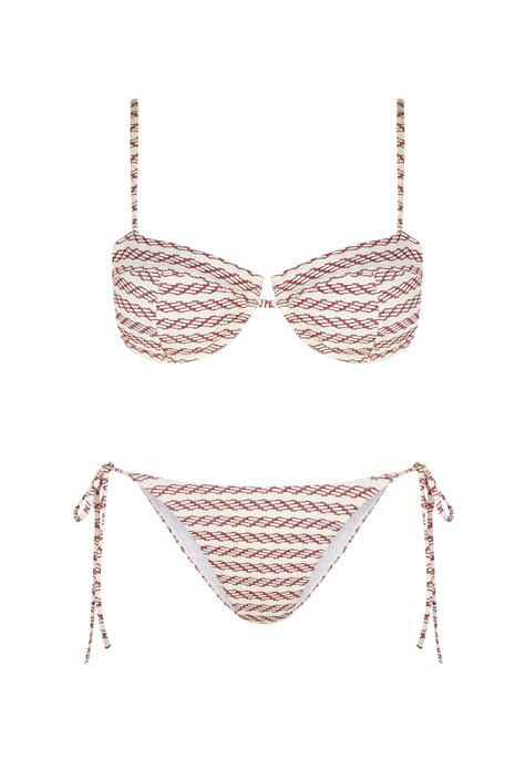 Bikini Balconette Panamera Crudo Robin Collection Robin Collection