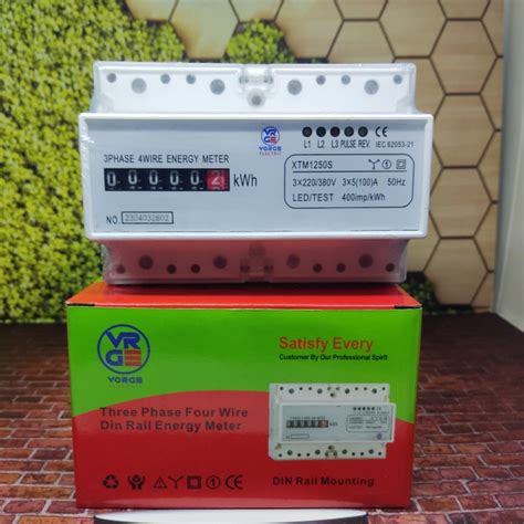 Jual Kwh Meter Xtm1250s 3 Phase 3p Kwh Meter 3phase Analog Fort Shopee Indonesia