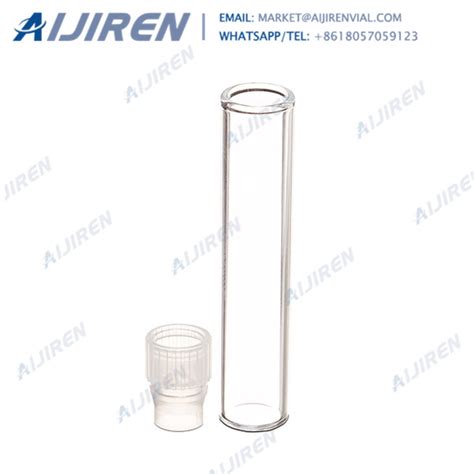 1ml Shell Vials With Clear Polyethylene Closure For Metals HPLC Vial