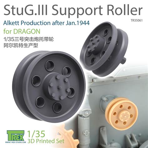 T Rex Panzer Iii Iv Tracks And Stug Return Rollers Armorama