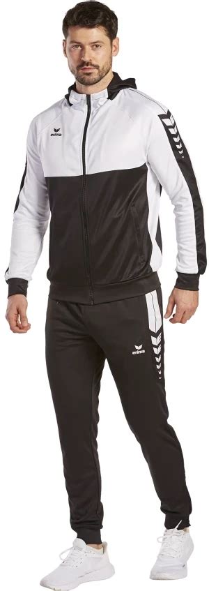 Erima Herren Six Wings Trainingsjacke Mit Kapuze Erima Ch