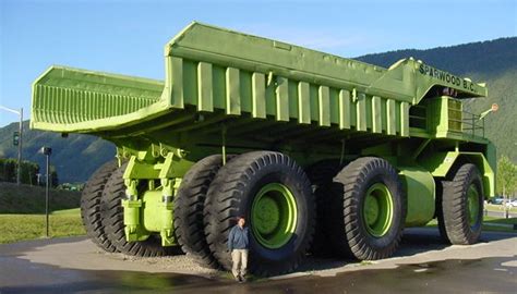 Photograph Of The Terex Titan The World S Biggest Truck In Sparwood