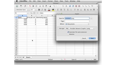 Open Libreoffice Calc Csose