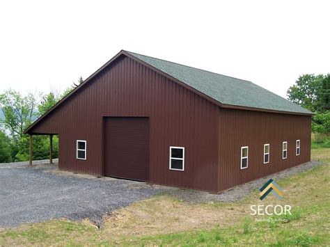 Post Frame Pole Barn Design Gallery | New York - Post Frame Pole Barn Metal Building Construction NY