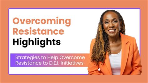 Strategies For Overcoming Resistance To DEI Initiatives Keynote