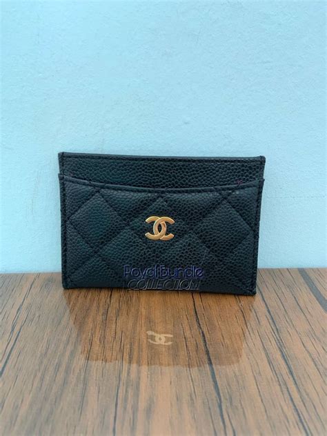 Chanel Classic Caviar Card Holder Womens Fashion Bags And Wallets