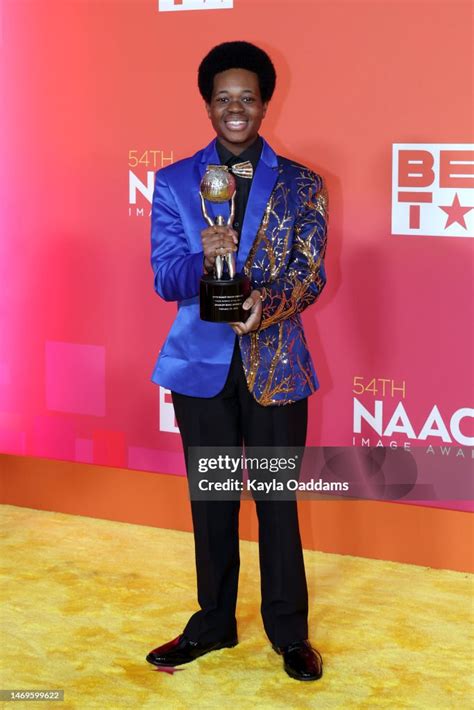 Bradley Jackson Attends The 54th Naacp Image Awards At Pasadena Civic