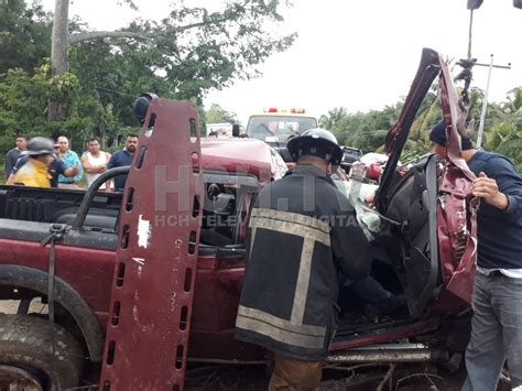 ¡ Dos Heridos Deja Accidente En La Ca 13 A La Altura De Aldea Hicaque