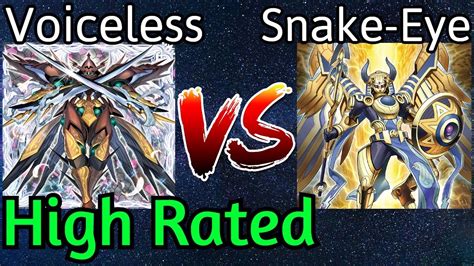 Voiceless Voice Vs Horus Snake Eye High Rated Db Yu Gi Oh Youtube