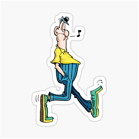 Mad Magazine Don Martin Sticker For Sale By Wendylong Redbubble