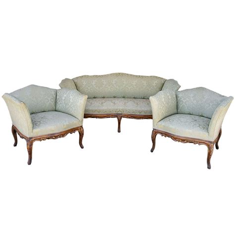 French Provincial Sofa Set | Baci Living Room