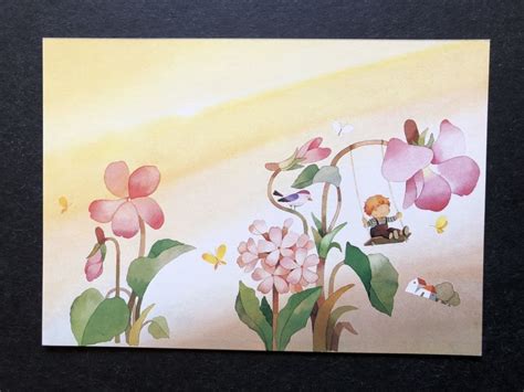 Yahooオークション 【永田萌のpostcard】 ≪ブランコあそび≫