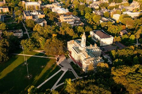 Aerial View of Main Campus stock image. Image of agriculture - 231877659