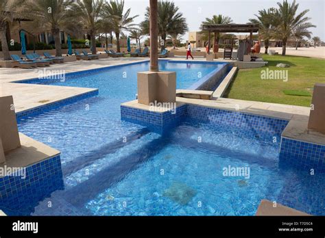 Swimming pool, Abu Dhabi, UAE Stock Photo - Alamy