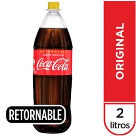 Coca Cola Original 2 Litros Retornable Distribuidora Megamarina