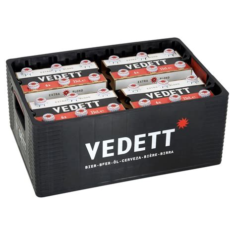 Vedett Extra Blond Bier Krat 24 X 33 Cl Carrefour Site