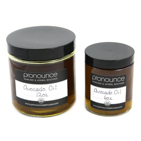 Certified Organic Avocado Oil | Pronounce Skincare & Herbal Boutique