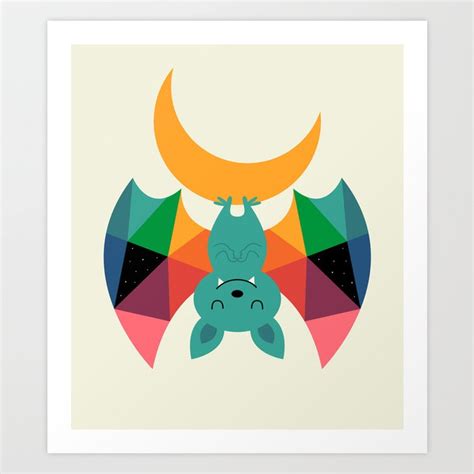 Moon Child Art Print by Andy Westface | Society6