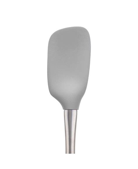 Tovolo Flex Core Stainless Steel Handled Spoonula Silicone Spoon