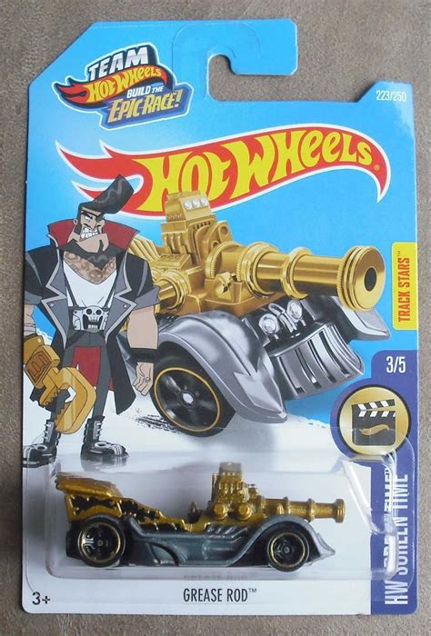 Amazon Hot Wheels Hw Screen Time Grease Rod Treasure